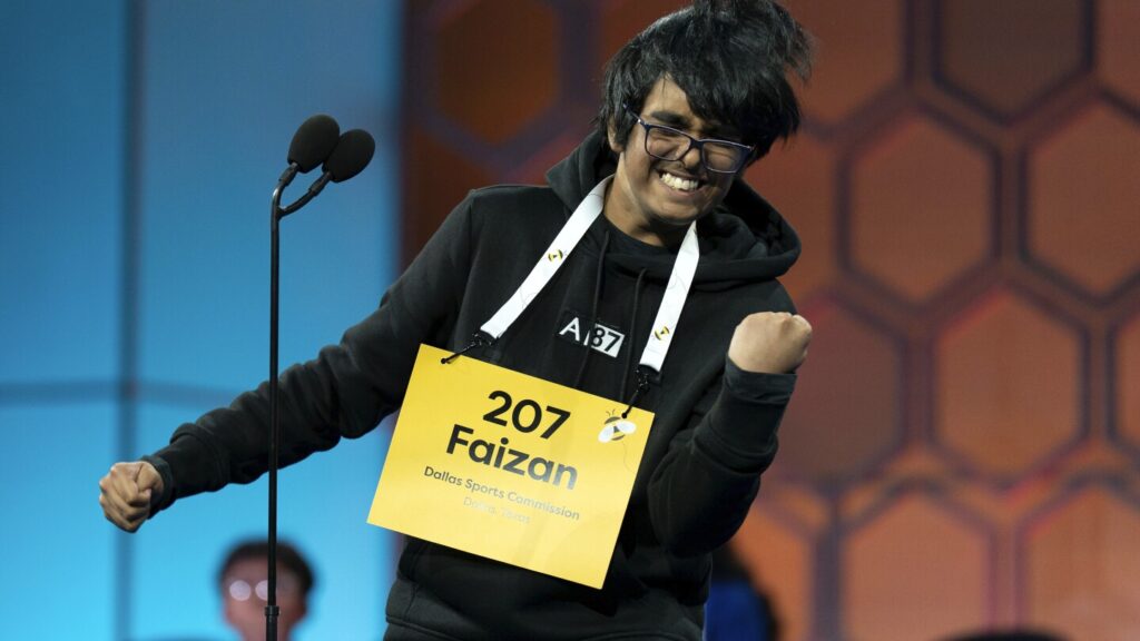 Faizan Zaki hopes to go from spelling bee runner-up to champ