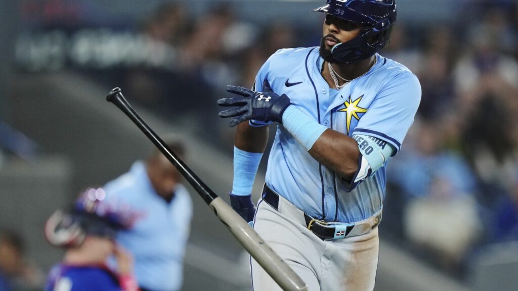 Junior Caminero’s 9th-inning grand slam powers Rays to 11-9 win over Blue Jays