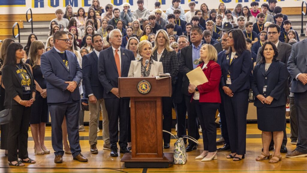 Education secretary says NY discriminating against school with Native American mascot