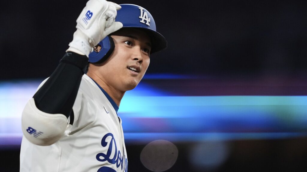 Ohtani homers twice and drives in 6 runs on his bobblehead night in Dodgers’ 19-2 rout of Athletics