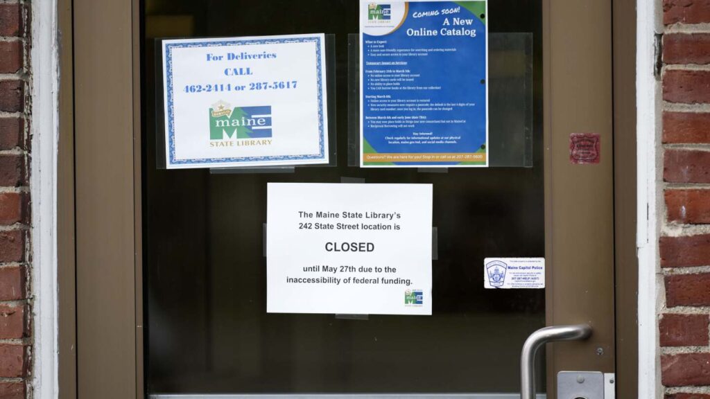 Libraries are cutting back on staff and services after Trump’s order to dismantle small agency