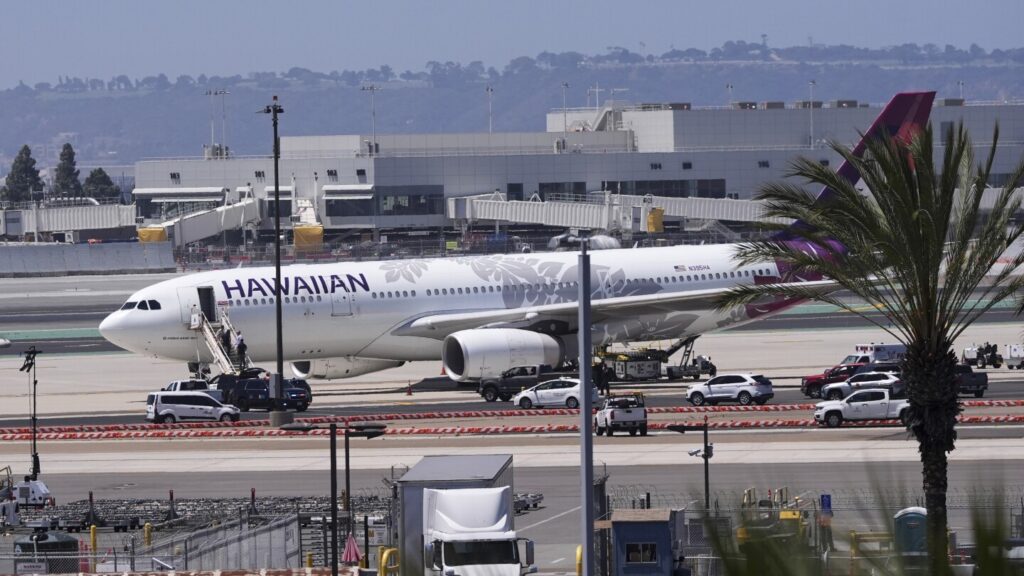 Flight at San Diego airport evacuated and 1 arrested following reports of a bomb threat