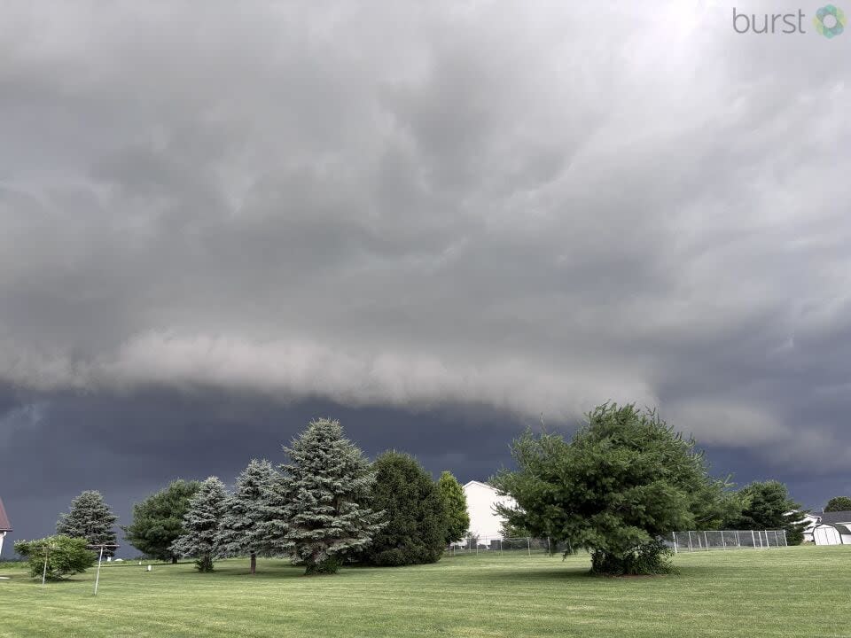 Storm Clouds in Jamestown