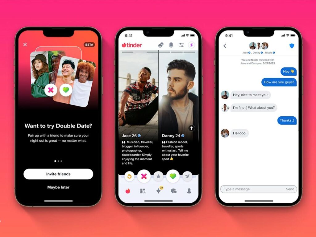 A new feature for double dates with your bestie