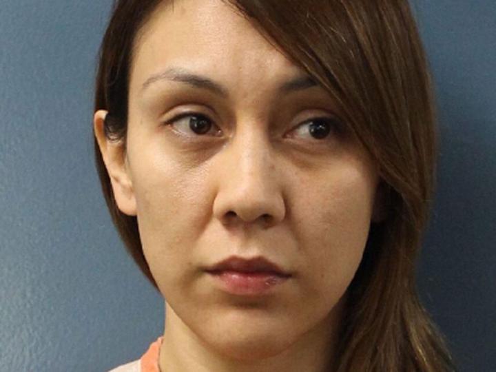 Erika Sandoval was arrested and charged with her ex-husband's murder. / Credit: Bob Wiley Detention Facility