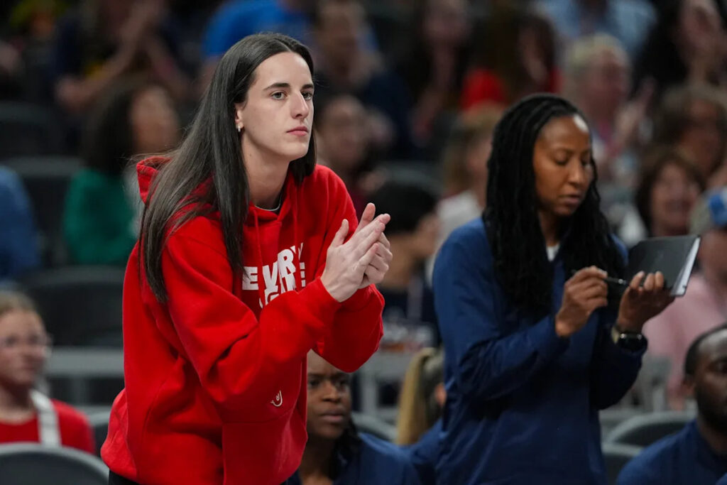 Caitlin Clark says she’s made progress, but won’t commit to return date after injury: ‘I’m not going to rush my way back’