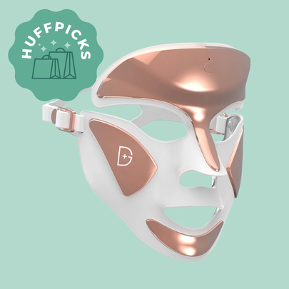 A splurgeworthy LED light mask that has truly improved my skin