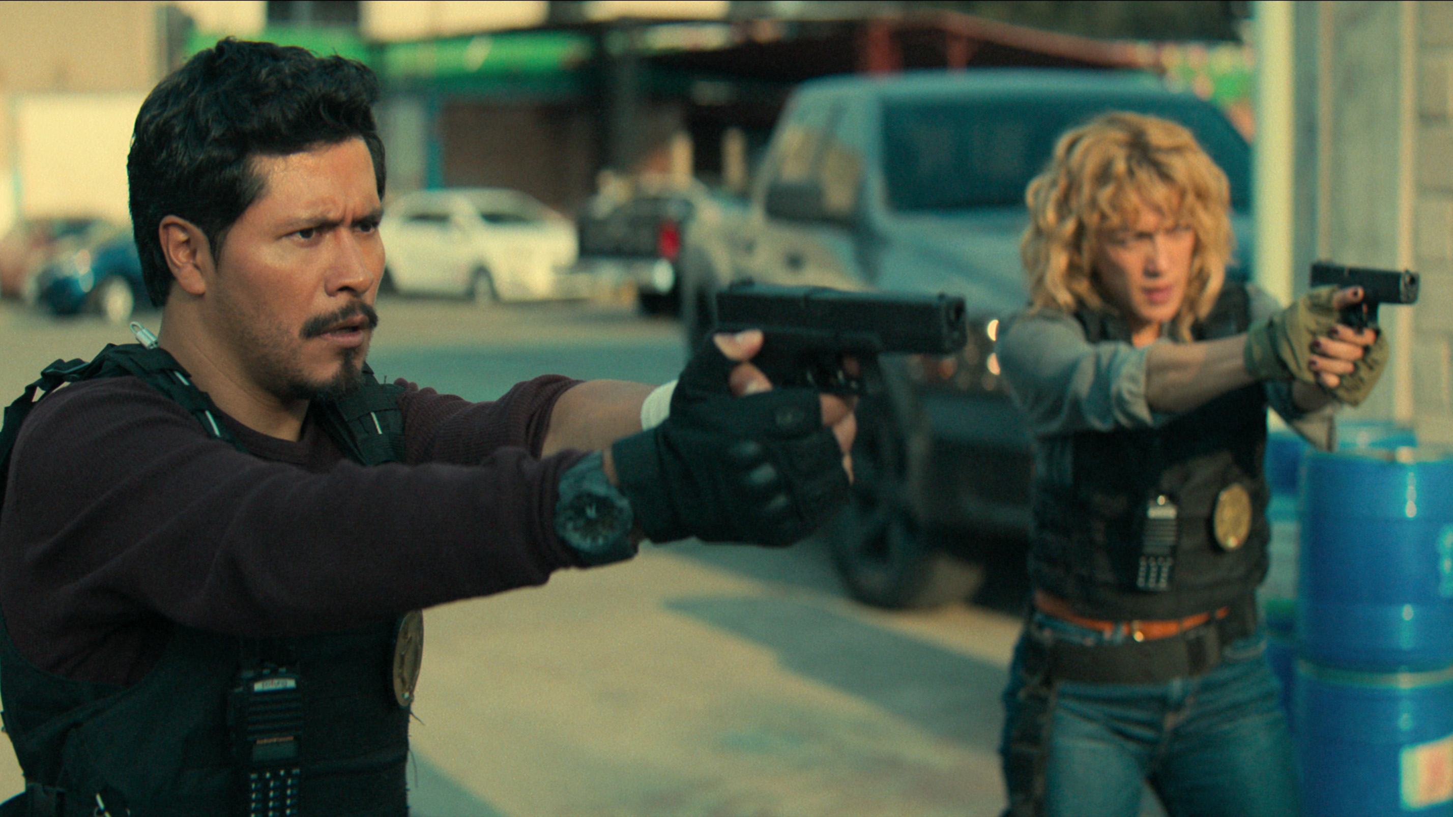 A scene from Netflix's The Gringo Hunters.