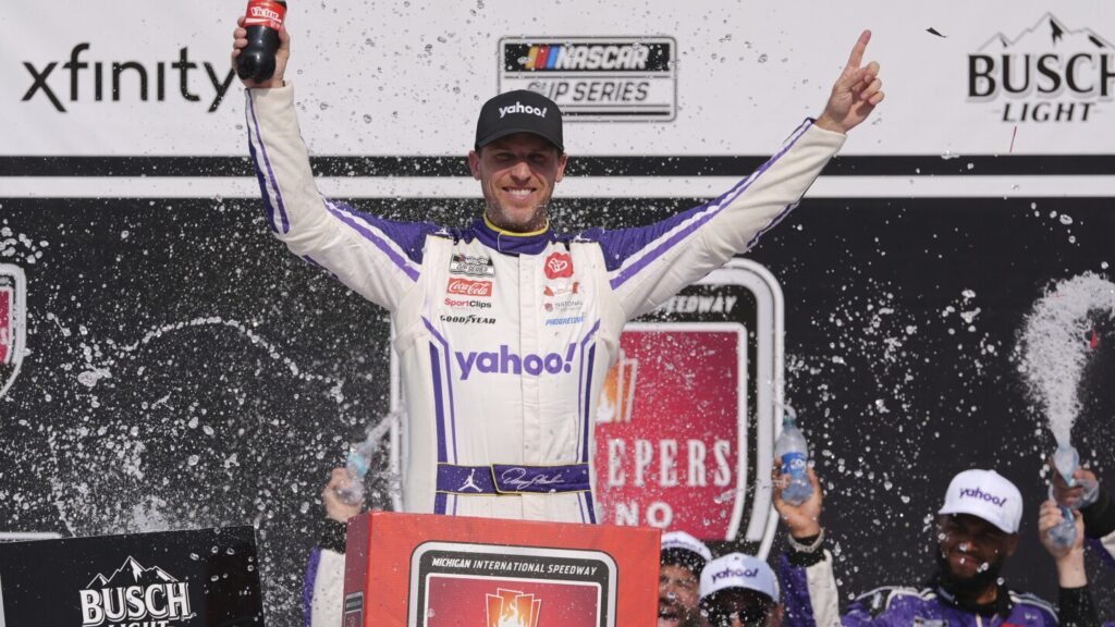 Baby Duty: Hamlin to skip NASCAR race in Mexico City after birth of son
