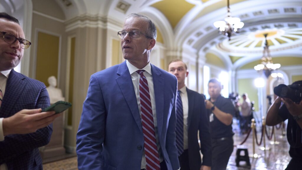 Trump pushes a July 4th deadline for tax bill as Republican senators dig in