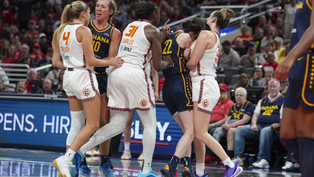Marina Mabrey’s foul on Caitlin Clark upgraded to Flagrant-2: AP source