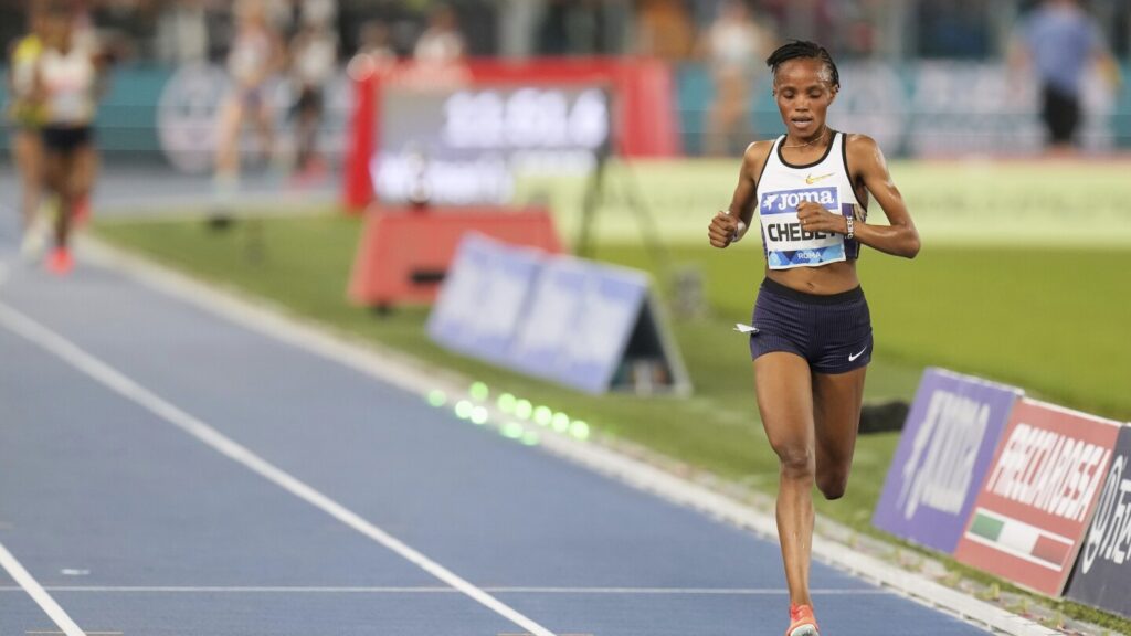 Chebet runs second fastest 5,000 ever at Rome’s Diamond League meet
