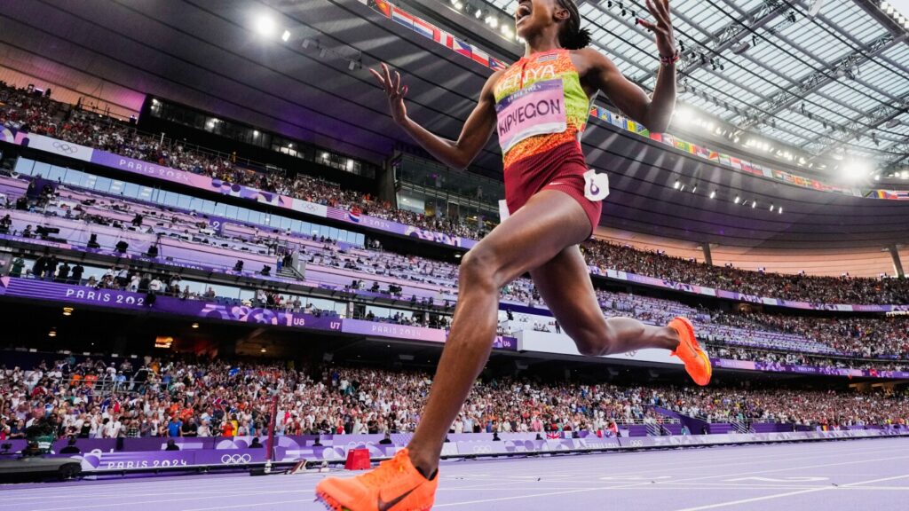 Kipyegon tries to become 1st woman to break 4-minute mile