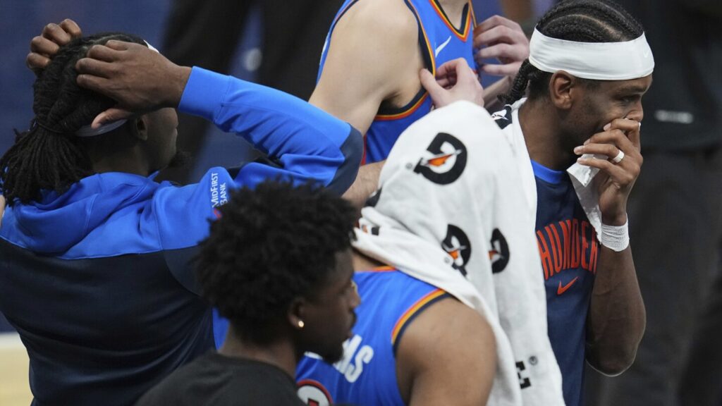 Thunder on the wrong end of 36-9 run, head home for Game 7 showdown against resilient Pacers