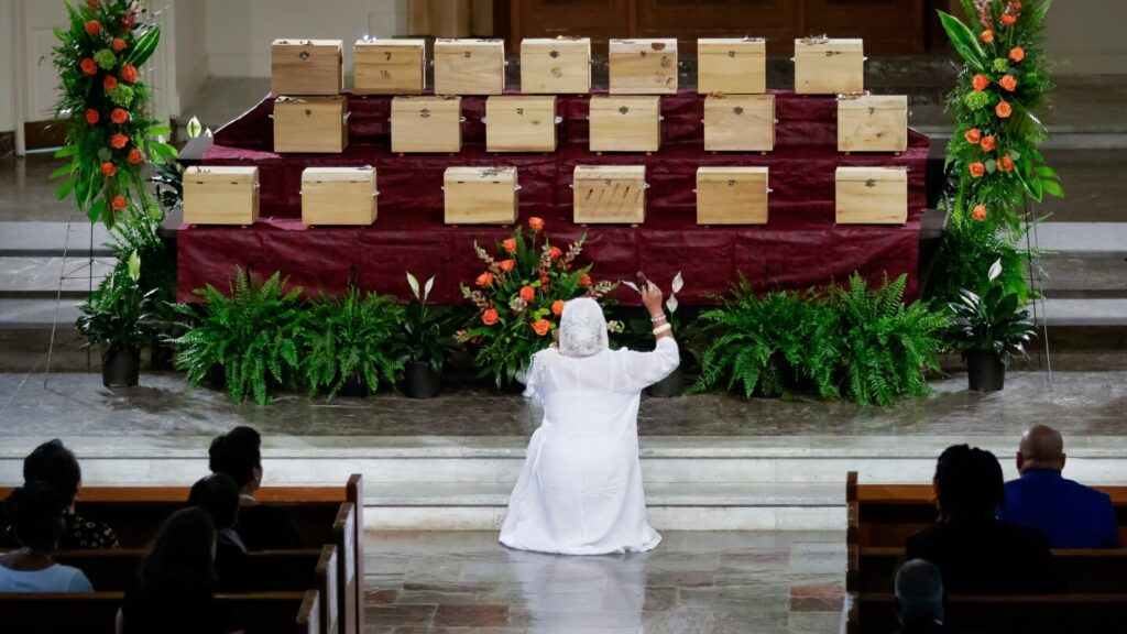 New Orleans holds burial of African Americans whose skulls were used in racist research