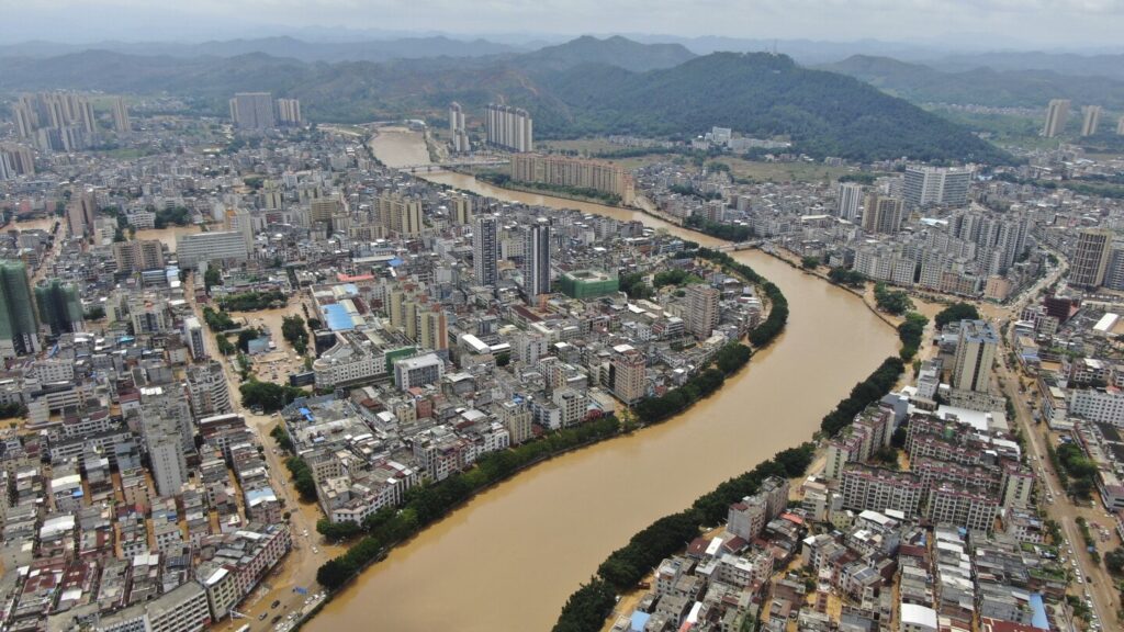Southern China hit by severe floods after heavy rain