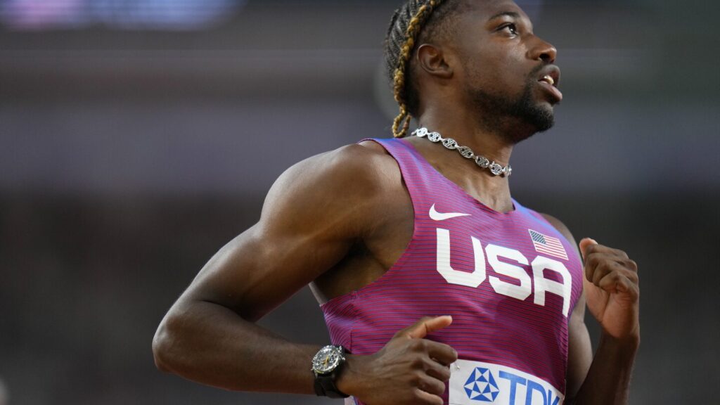 Olympic 100 champion Noah Lyles calls off weekend race with Miami’s Tyreek Hill for personal reasons