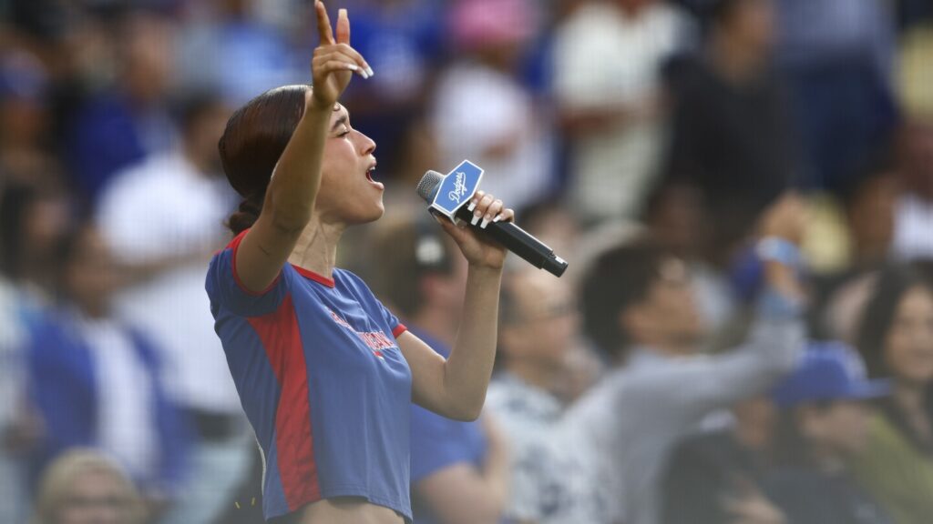Spanish-language anthem stirs debate over Dodgers’ immigrant support