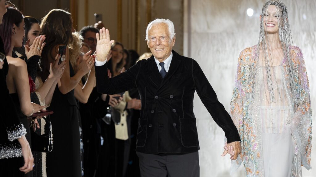Giorgio Armani will not attend runway shows during Milan Fashion Week