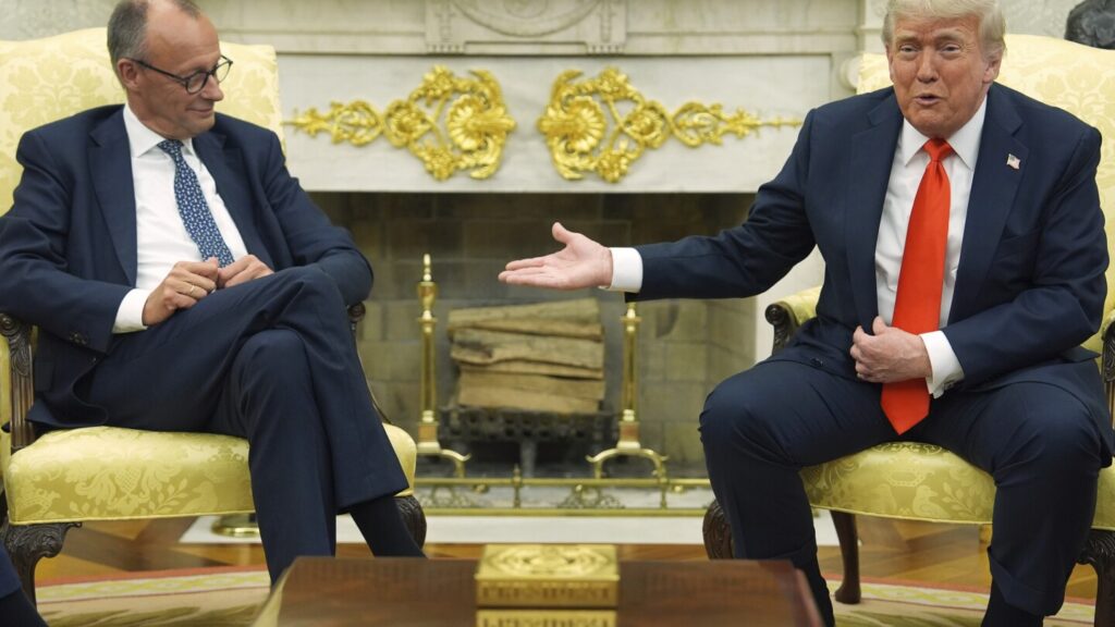 Germany’s Merz says he found Trump open to dialogue and committed to NATO