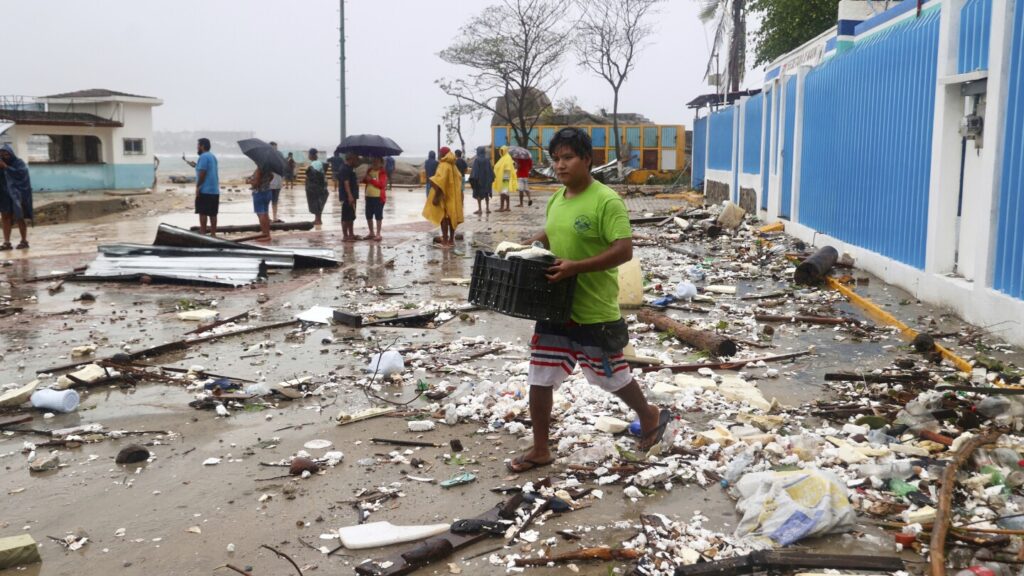 Mexico assesses damage from Hurricane Erick as rising rivers leave at least 1 dead