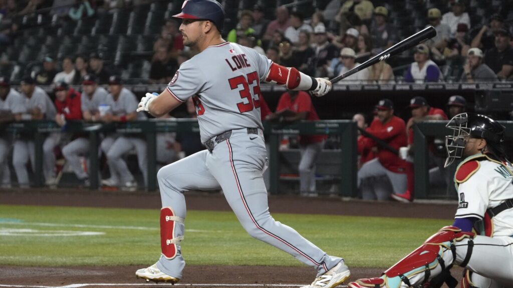 Nationals use a 10-run first inning to beat the reeling Diamondbacks, 11-7