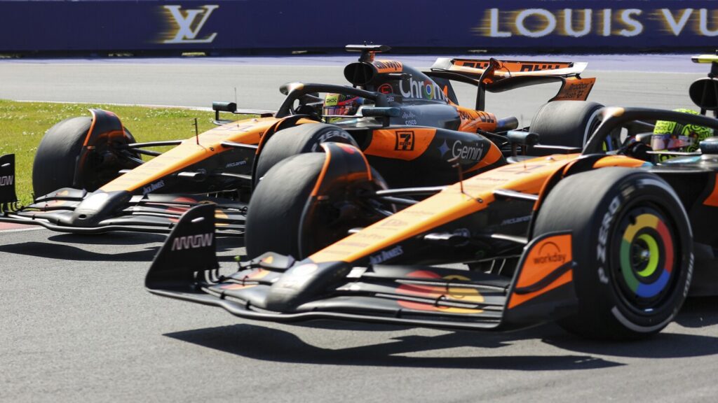 Lando Norris says the ‘F1’ movie mirrors his rivalry with Oscar Piastri after Canada collision