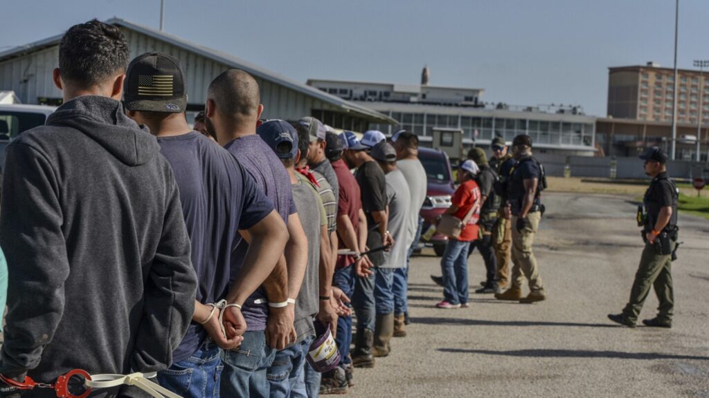 ICE arrests more than 80 people at Louisiana racetrack