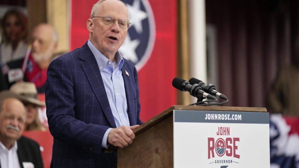 GOP Rep. John Rose launches run for Tennessee governor