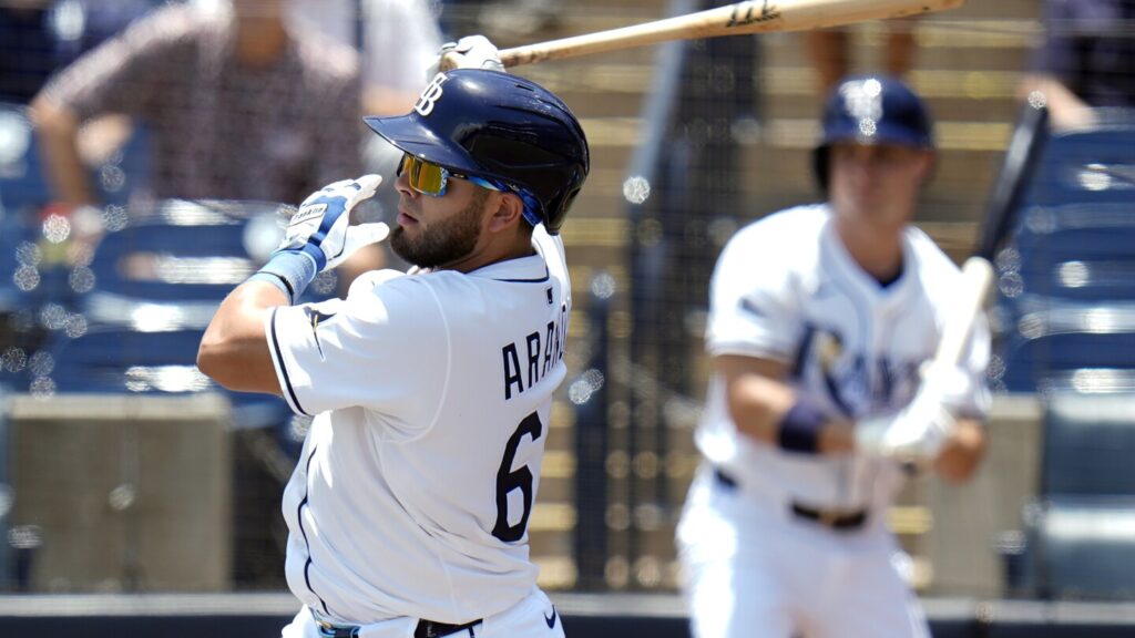 Jonathan Aranda drives in two, Rays beat the Marlins 4-3