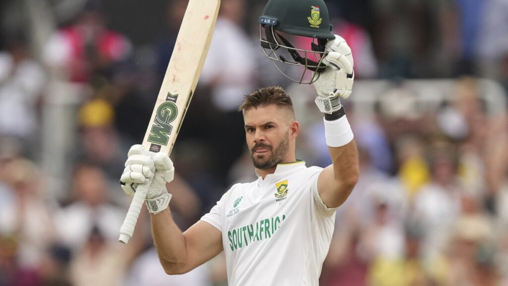 Markram goes from 0 to 102 to help South Africa close in on WTC final win