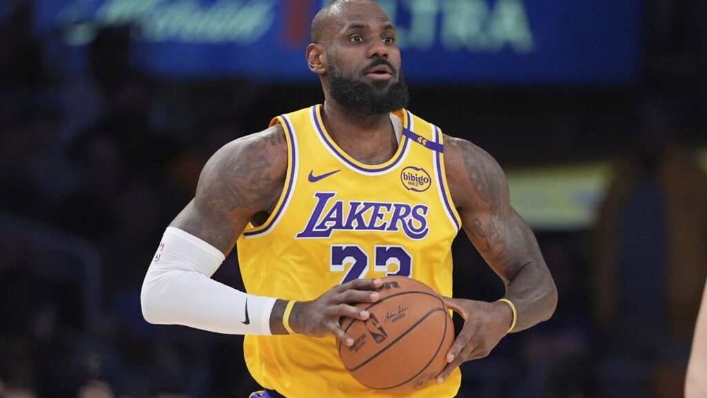LeBron James on his injury recovery, prep for next season and Amazon ad