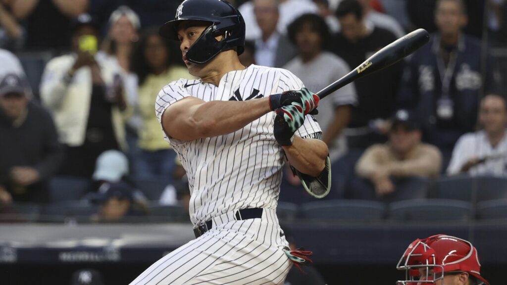 Giancarlo Stanton makes season debut for Yankees after missing first 70 games