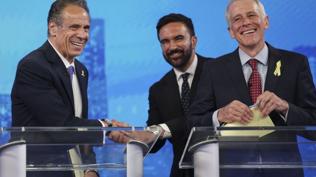 Andrew Cuomo faces attacks from all sides in New York City mayoral debate