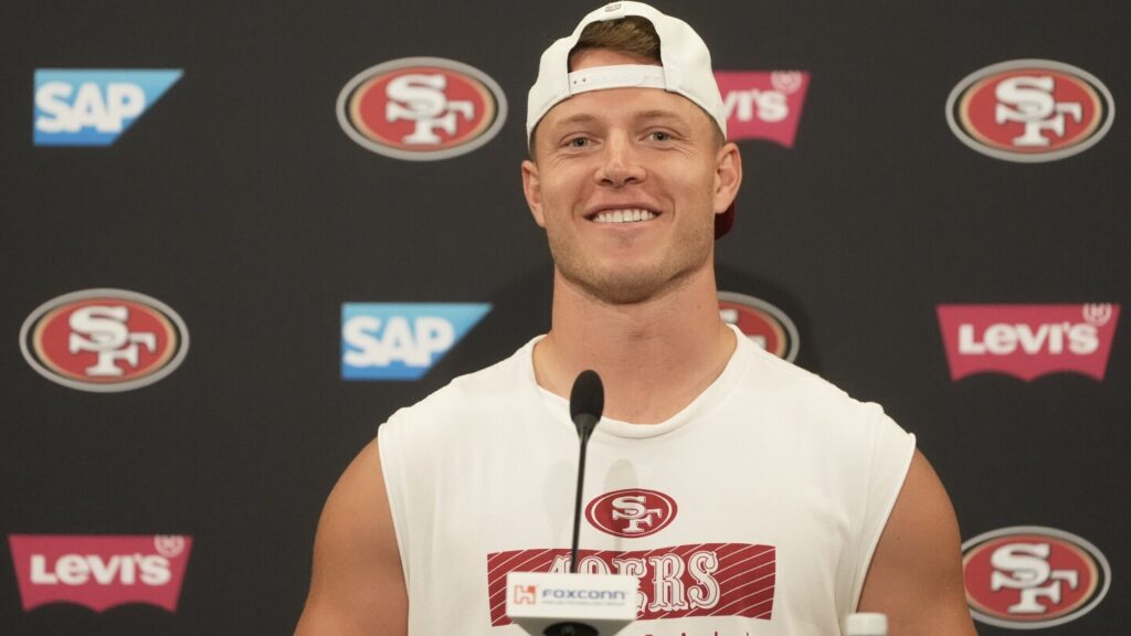 Christian McCaffrey hopes longer offseason leads to better health in 2025 for 49ers