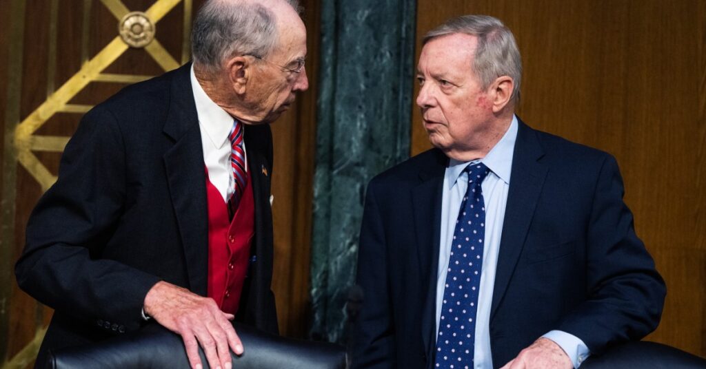 FBI Told to Flag Mentions of Trump in Epstein Files, Durbin Alleges