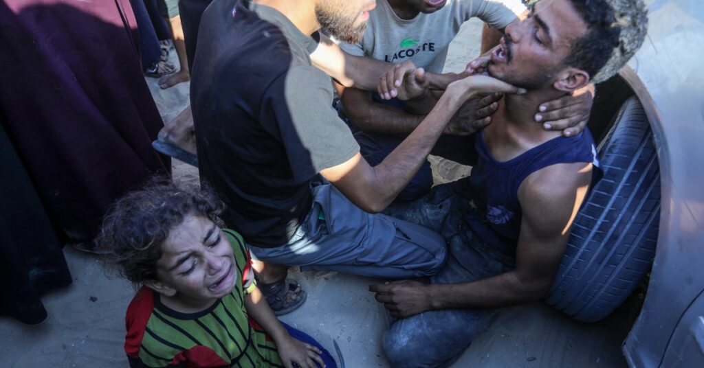 Stampede at Gaza Aid Site Kills At Least 20 Palestinians