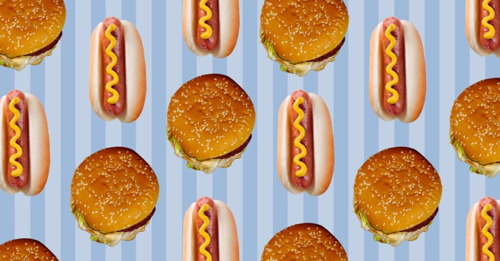 Which Is Worse for You: A Hot Dog or a Hamburger?