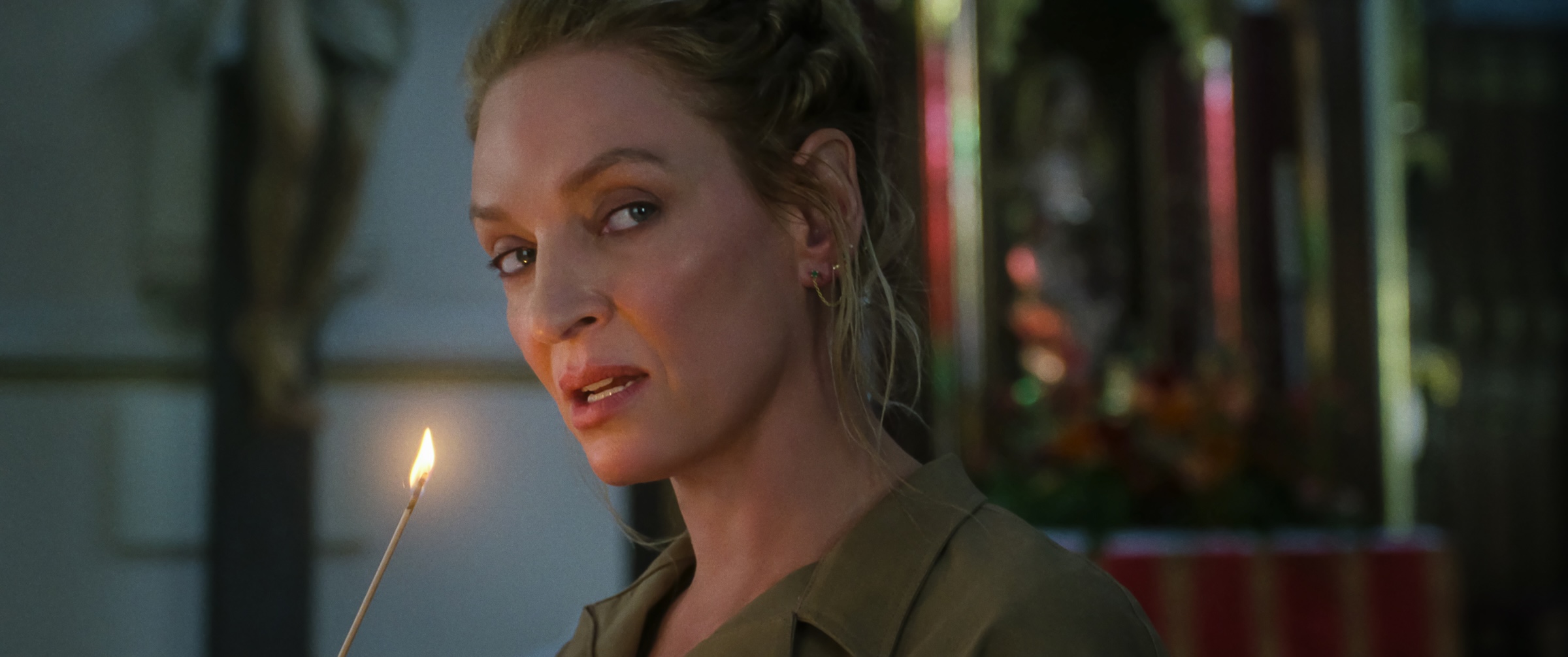 The Old Guard 2. Uma Thurman as Discord in The Old Guard 2. Cr. Courtesy of Netflix © 2025