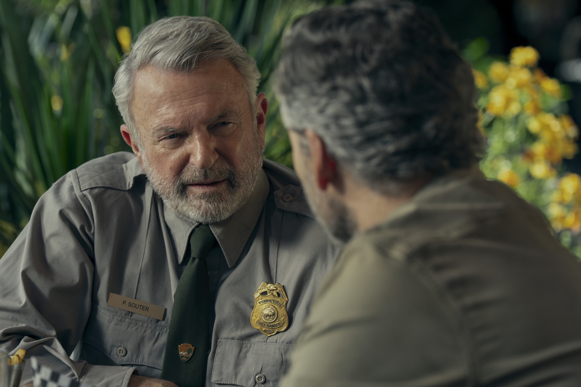 Untamed. Sam Neill as Paul Souter in episode 102 of Untamed. Cr. Ricardo Hubbs/Netflix © 2025