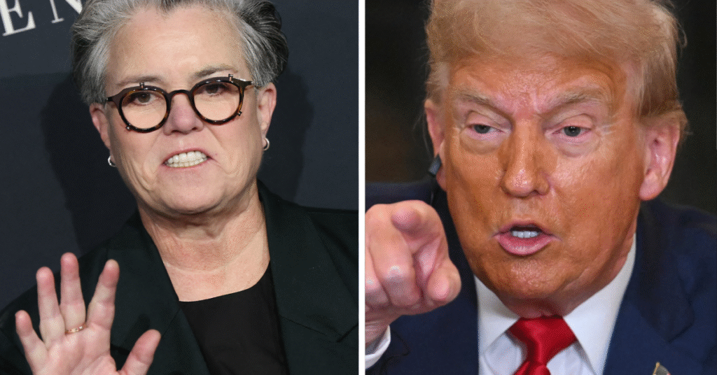 Rosie O’Donnell Responds as Trump Threatens Her Citizenship