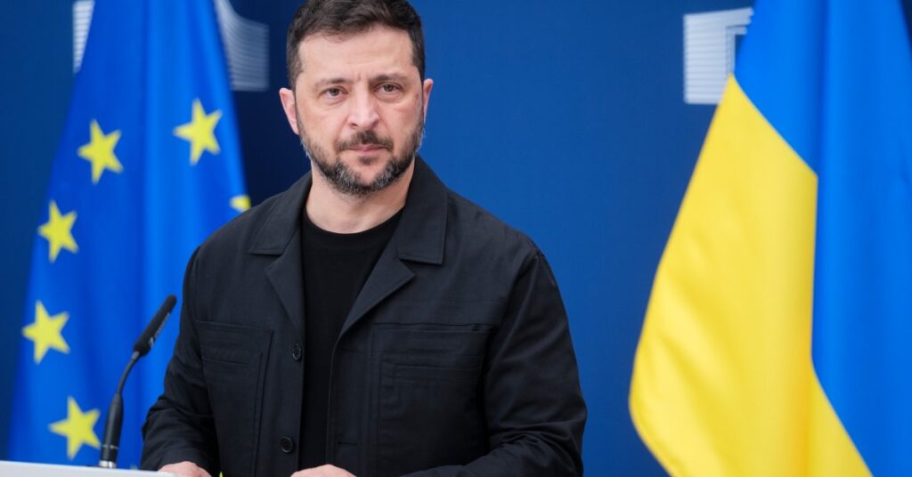 Zelensky Suits Up in a Gesture to Trump
