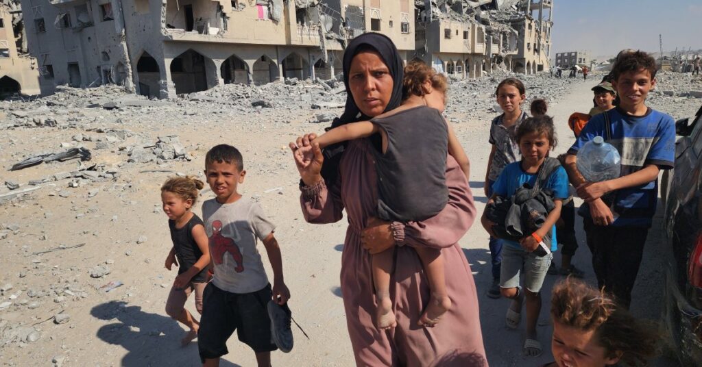Over 400,000 Flee Gaza City Amid Israel Ground Invasion