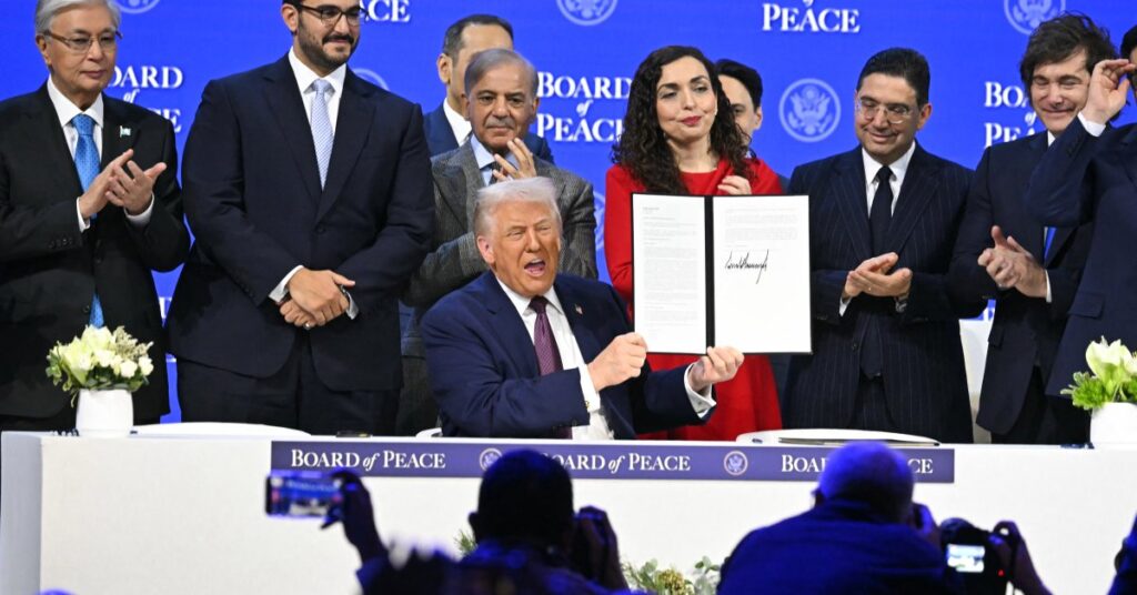 Trump Unveils Gaza ‘Board of Peace’ at Davos. See the List
