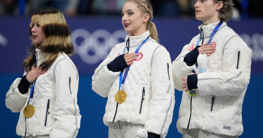 U.S. Wins First Figure Skating Event of Milano Cortina Olympics