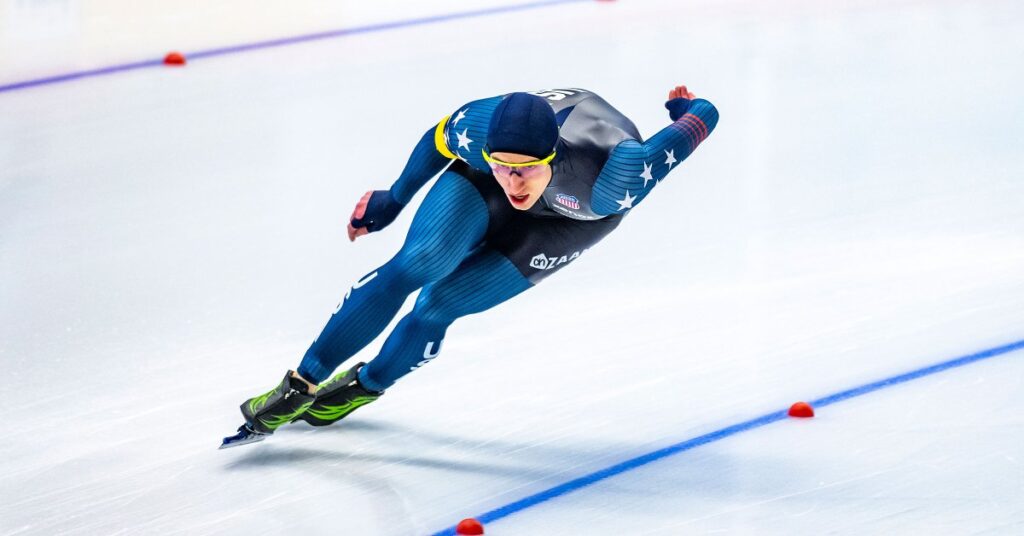 Jordan Stolz May Be the Michael Phelps of Speedskating