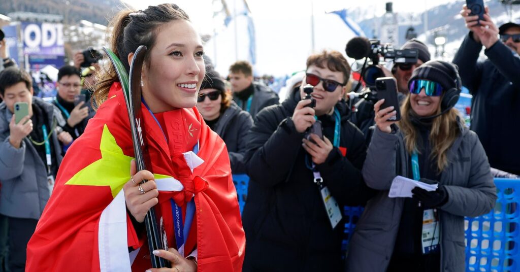 Eileen Gu Wins Silver in Freeski Slopestyle at 2026 Olympics