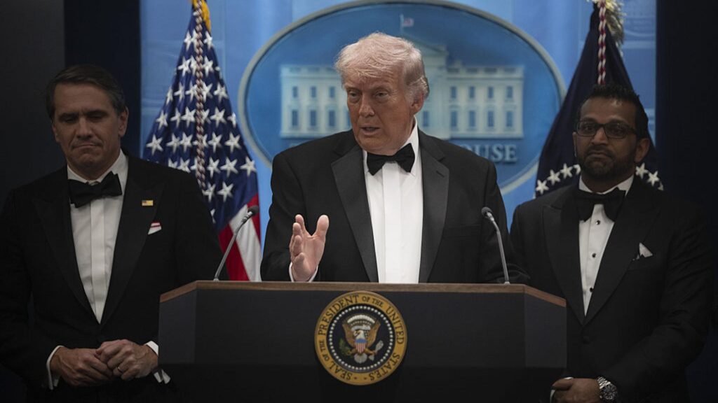 Trump Insists White House Correspondents’ Dinner Will Be Rescheduled