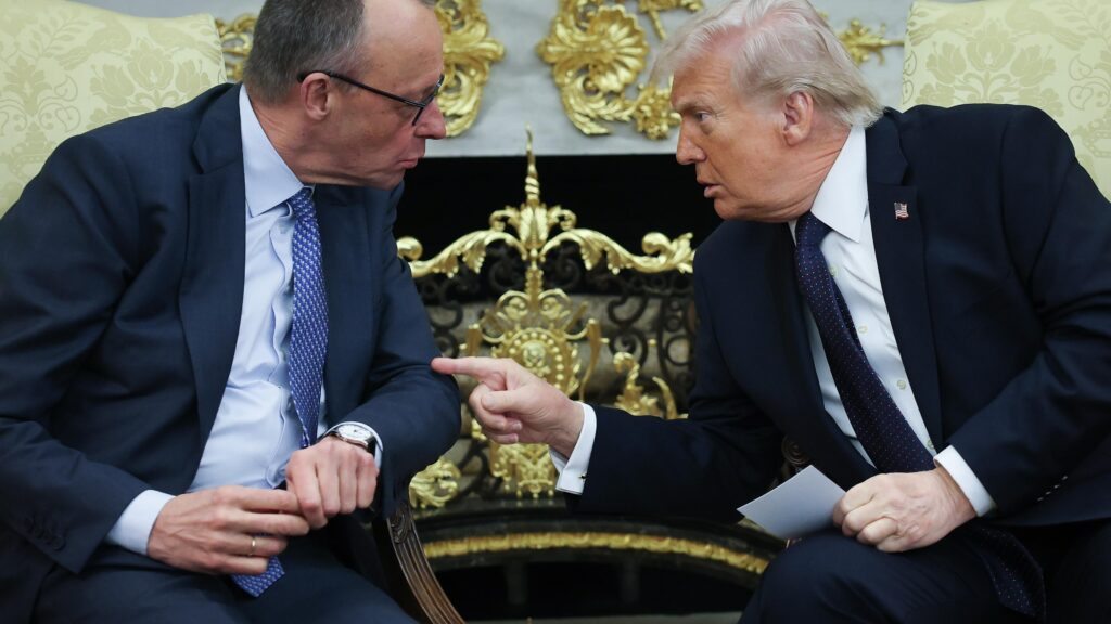 Trump Lashes Out at Merz After Threatening to Pull Troops From Germany Amid Escalating Row