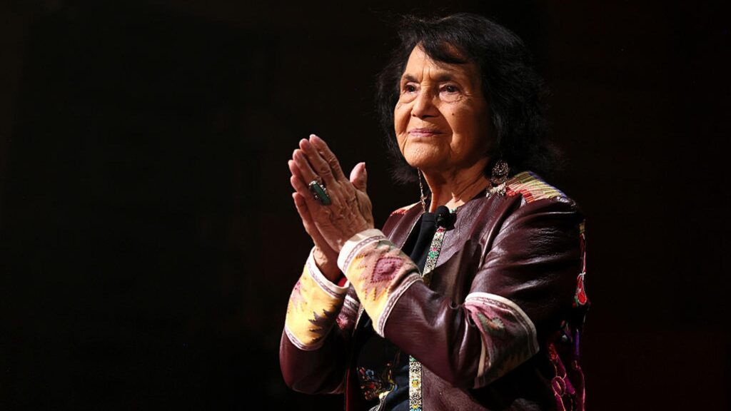 Labor Rights Leader Dolores Huerta Accepts TIME100 Impact Award